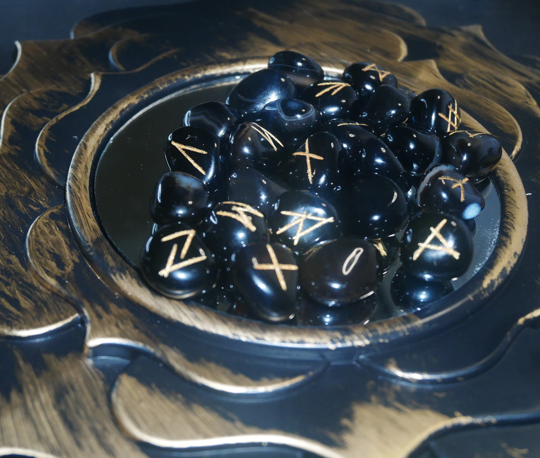 SET DE RUNAS DE ÓNIX NEGRO