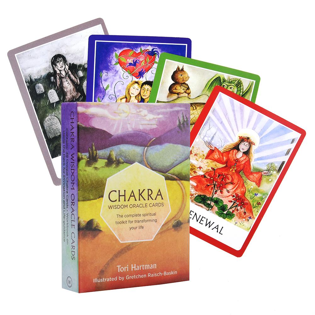 Tarjetas de Oráculo de Sabiduría de los Chakras