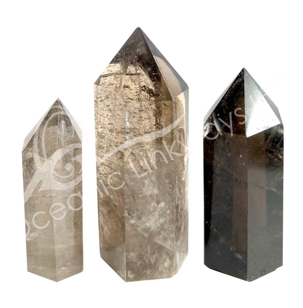 SMOKEY QUARTZ OBELISK TOWER